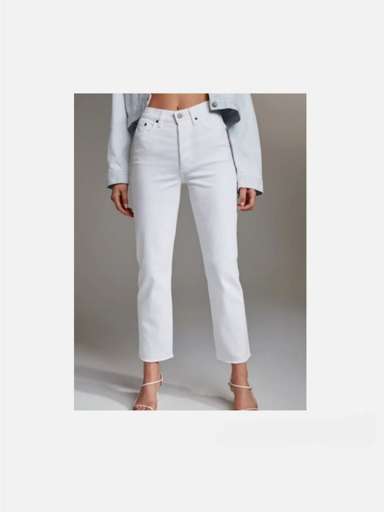 Denim Forum Denim - ⚪️Denim Forum Arlo High-Rise Straight White Women’s Jeans⚪️